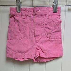 Baby Boots Infant 12 Months Pink Kids Shorts Pockets And Zipper